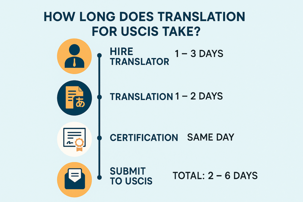 USCIS Translation Timeline