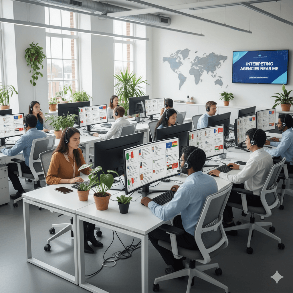 interpreting agencies near me providing remote multilingual interpreter services
