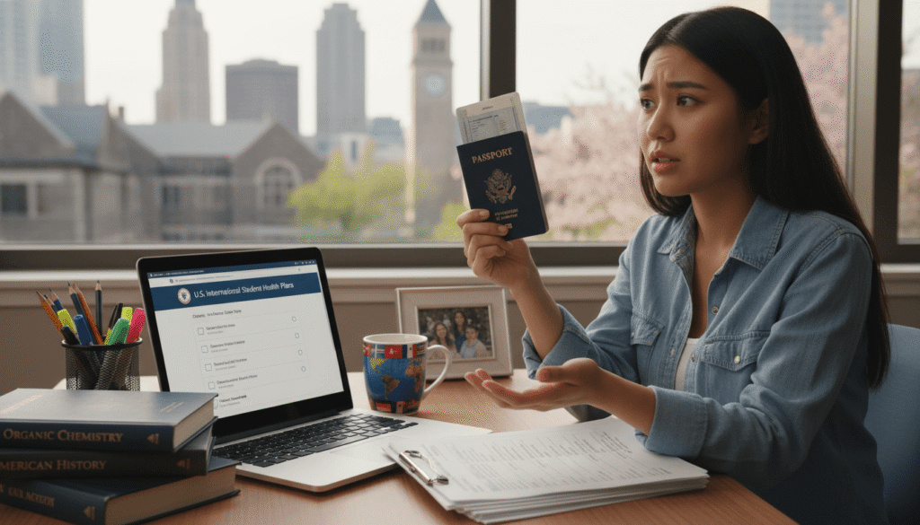 International Student Applying for Health Insurance
