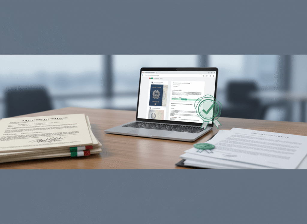 accurate italian translation service for legal immigration and business documents