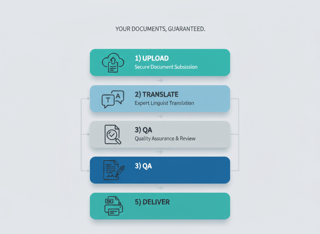 professional linguist providing accurate italian translation with certified document review