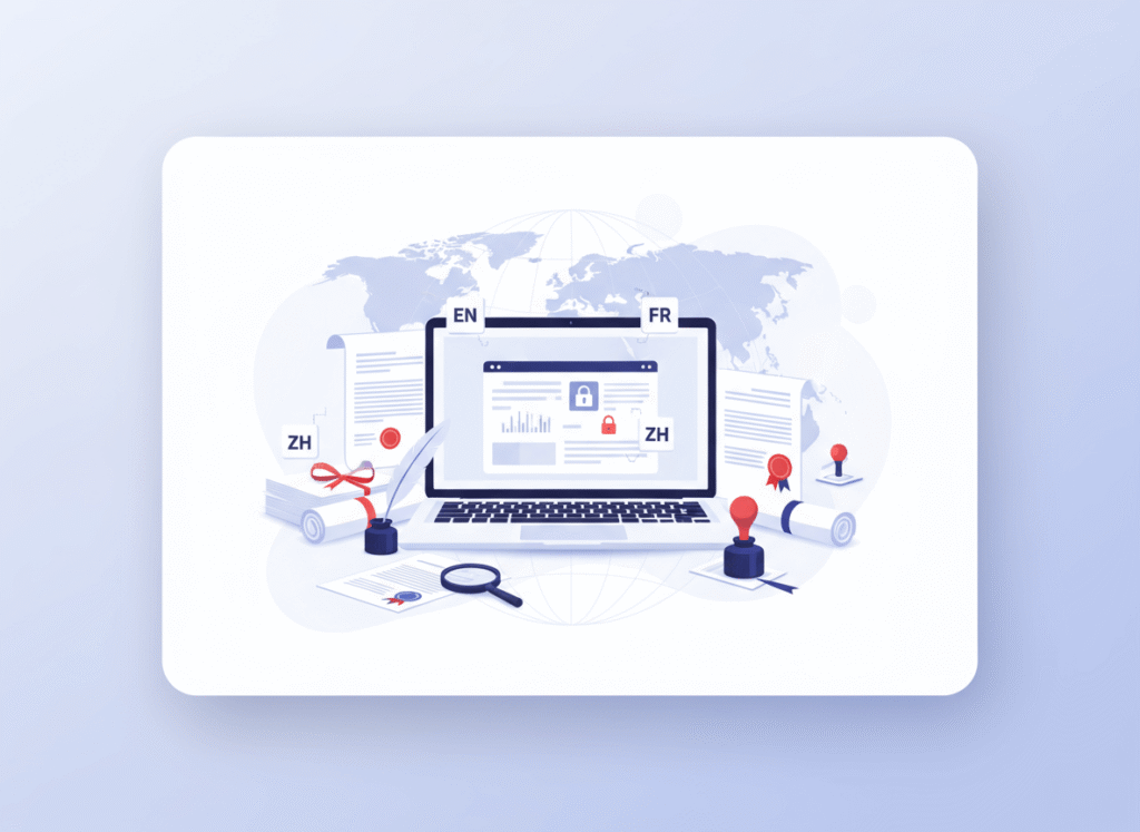 secure international translation services platform connecting multiple languages worldwide