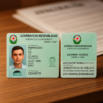 Certified Translation of an Azerbaijan National ID Card (Front and Back)