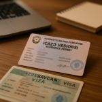 Translating an Azerbaijan Residence Permit or Visa Sticker for Immigration Filing