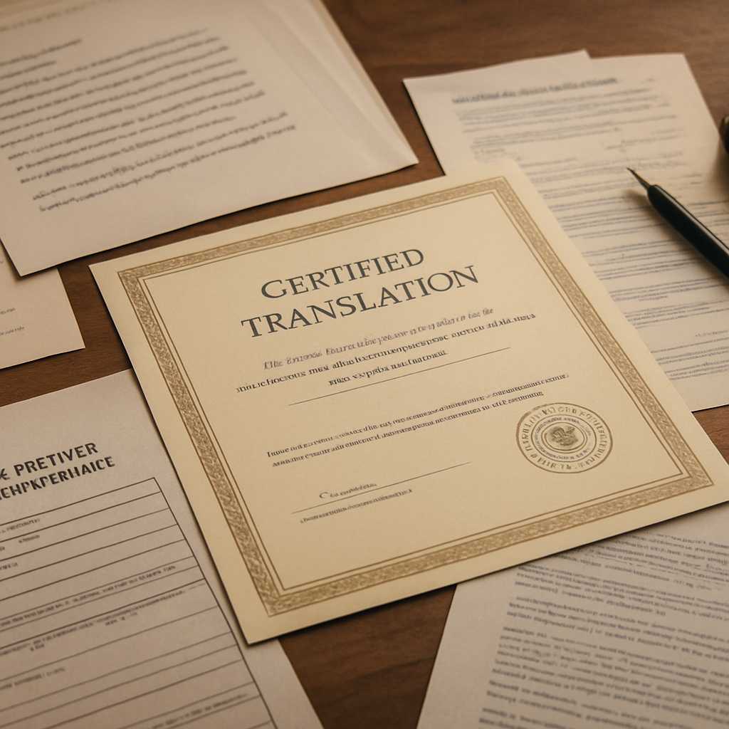 A detailed editorial photograph of a desk cluttered with immigration documents, including Form I 751